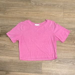 Zenana Outfitters Pink Crop Top